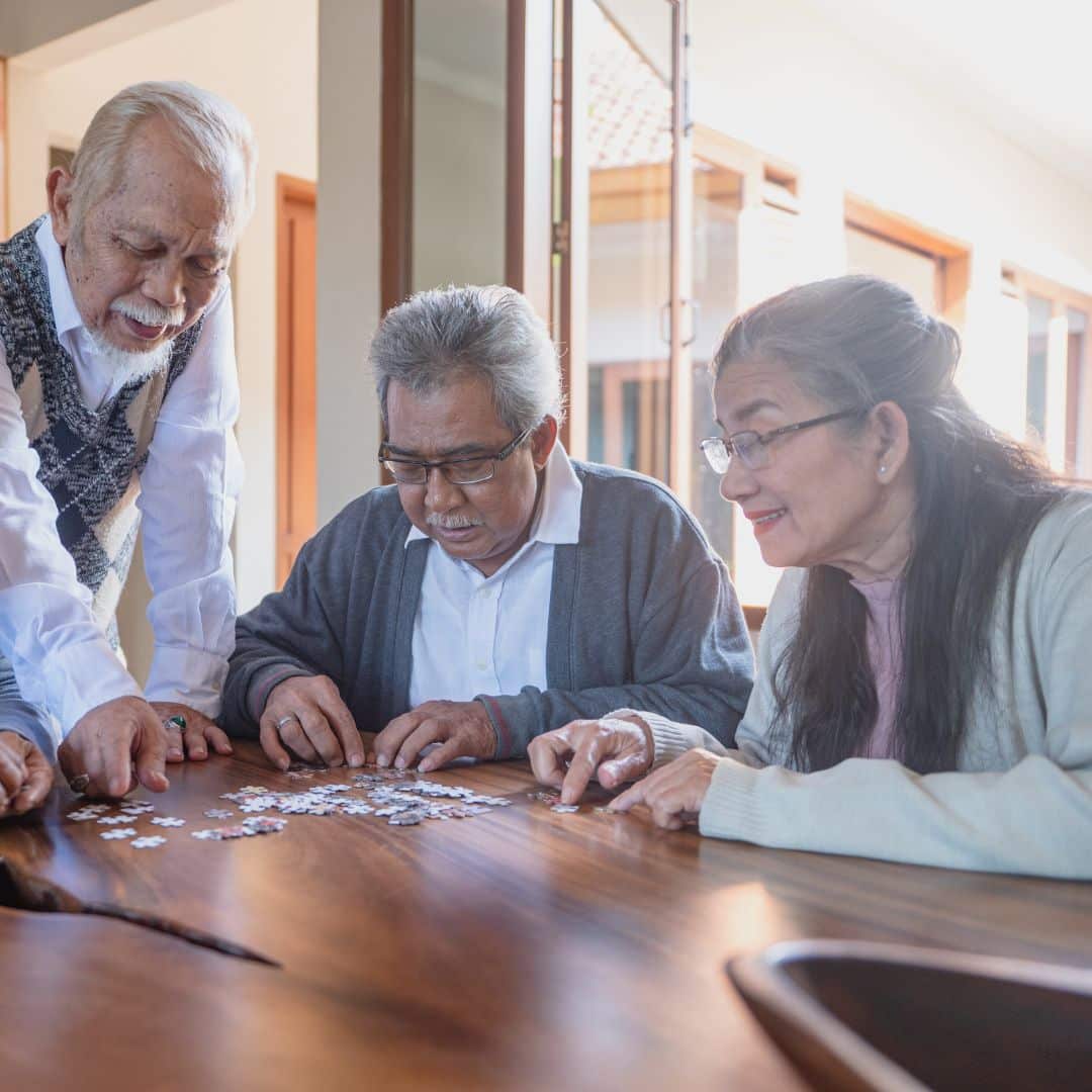 group of people playing game