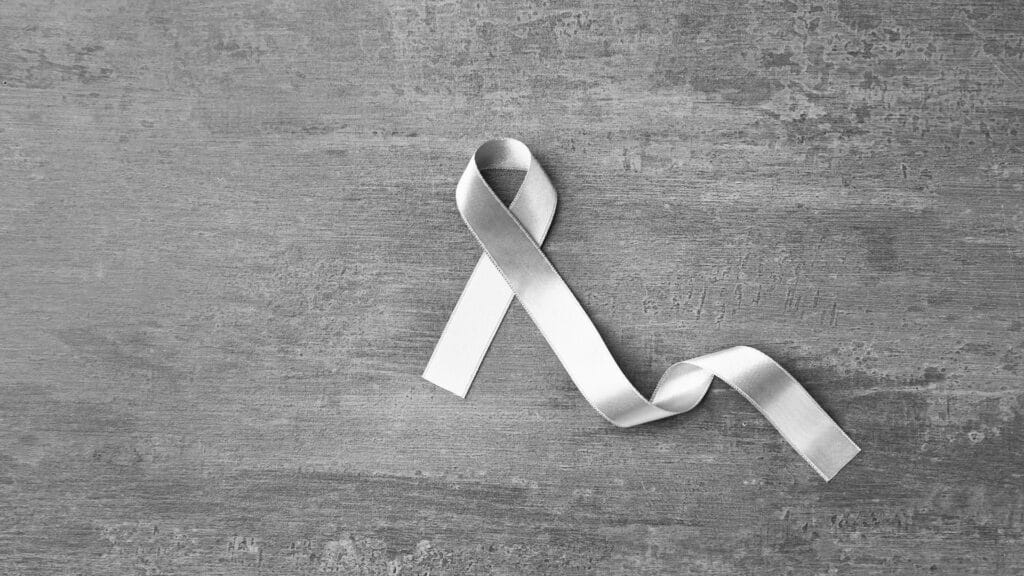 Parkinson's awareness ribbon