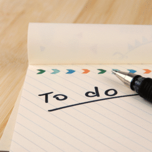 to do list. 